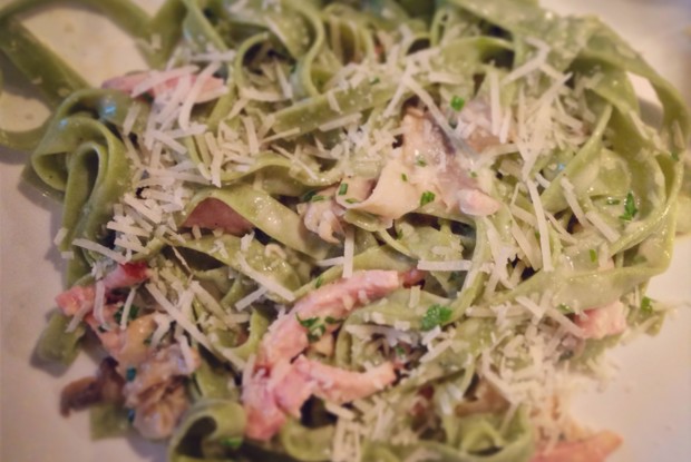 Рождественская карбонара