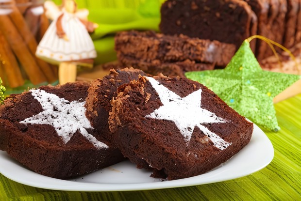 Рождественские брауни