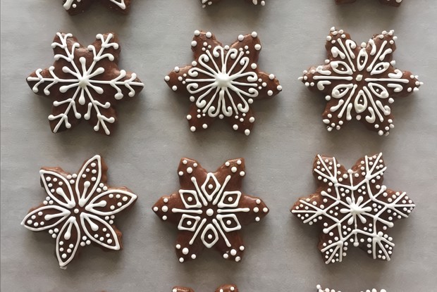 Рождественские карамельные пряники