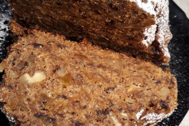 Рождественский кекс из сухофруктов