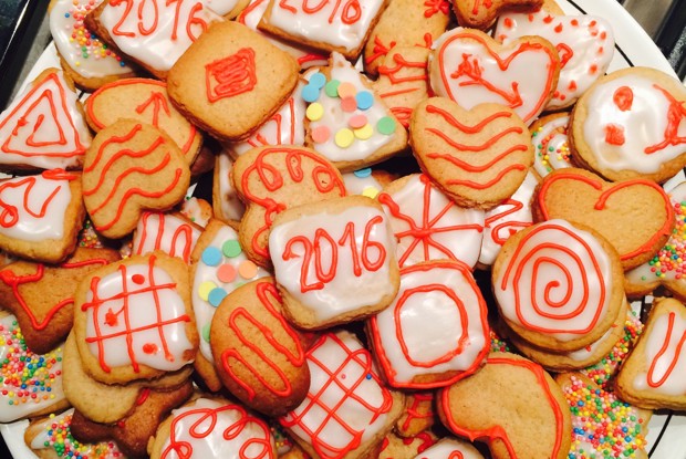 Рождественское пряное имбирное печенье