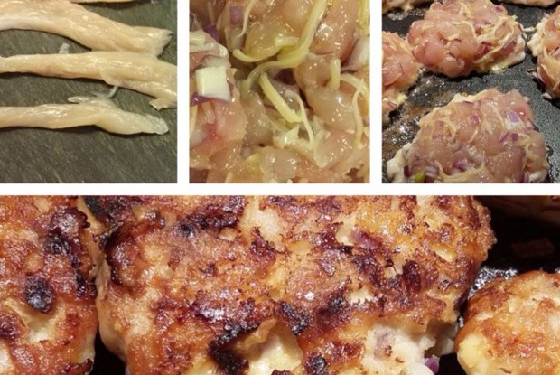 Рубленные котлетки из индейки