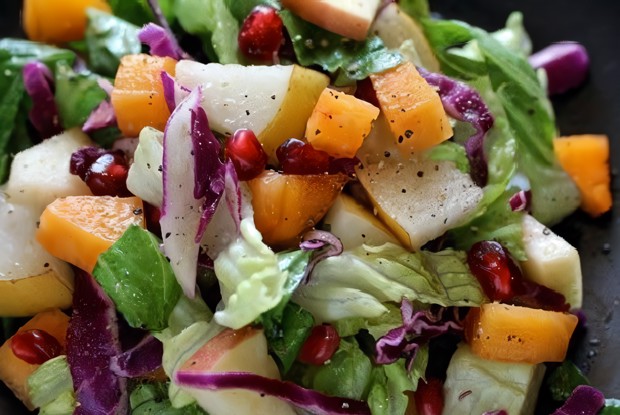 Рубленный зимний салат