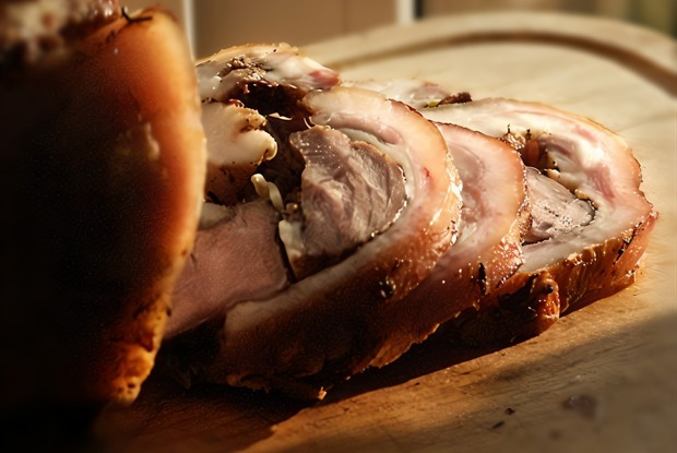 Рулет из свиной головы