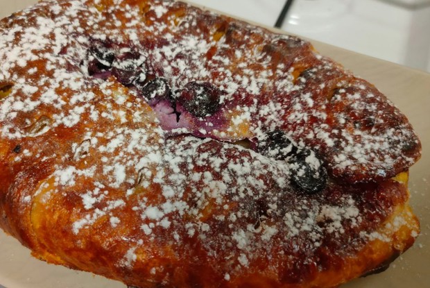 Рулет с тыквой и яблоками