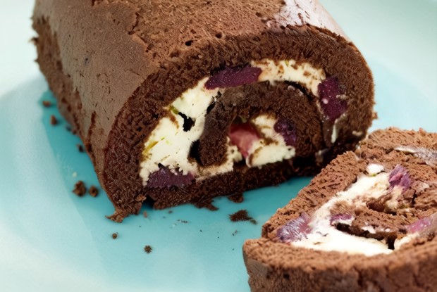 Рулет с вишней по-немецки