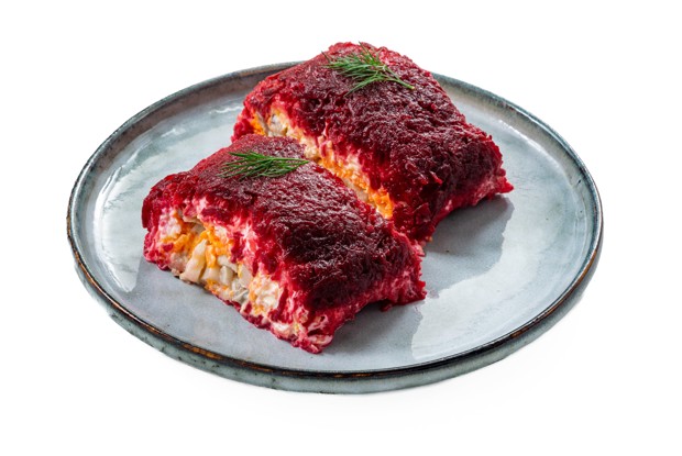 Рулет «Селедка под шубой»