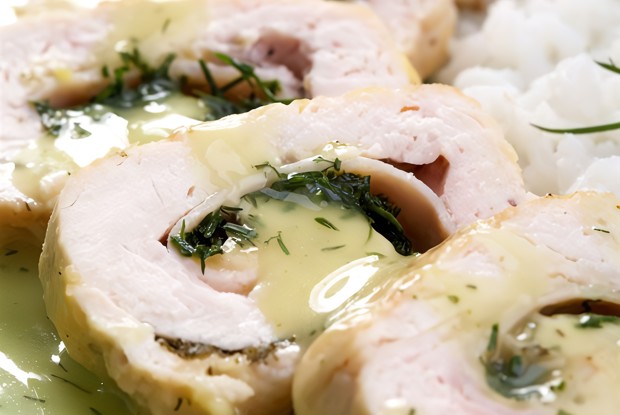 Рулеты из индейки