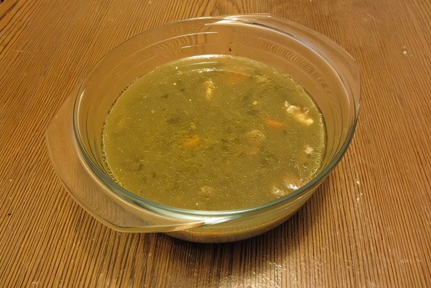 Русский зеленый борщ