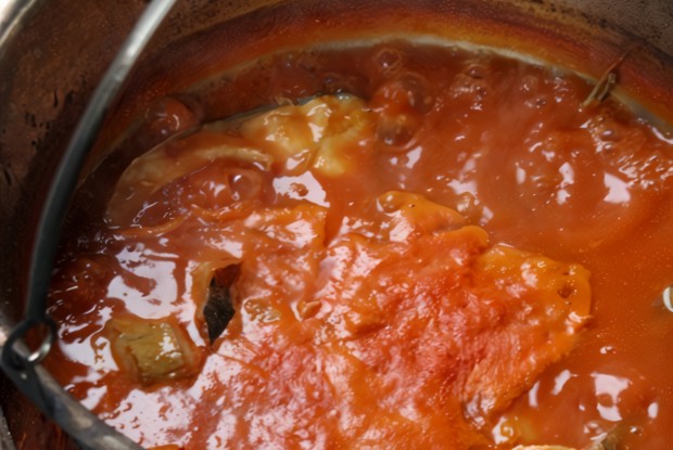 Рыба под уксусным маринадом