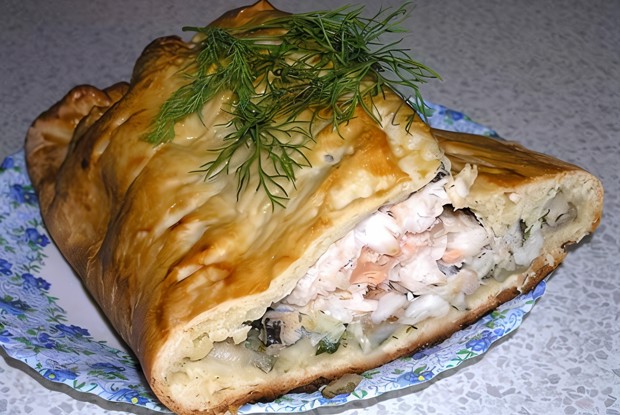 Рыбная кулебяка