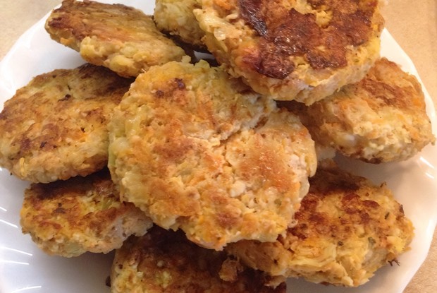 Рыбные котлеты из трески