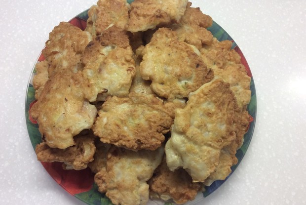 Рыбные оладушки