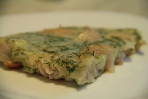 Рыбный омлет