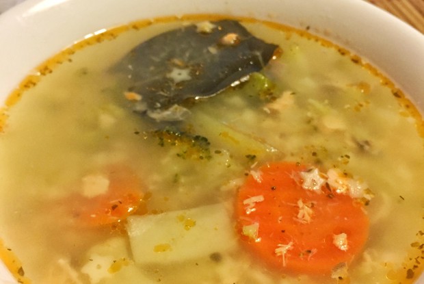 Рыбный суп конструктор с форелью