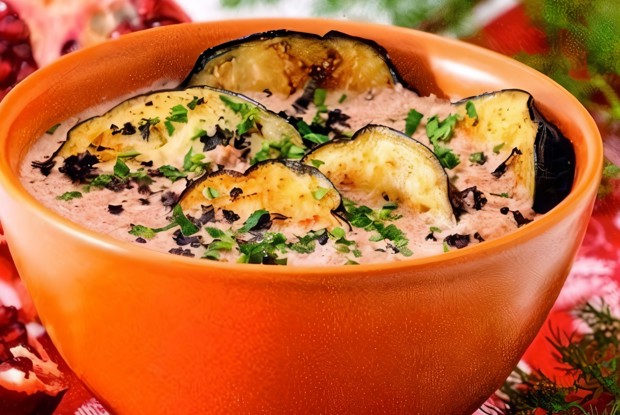 Сациви из баклажанов