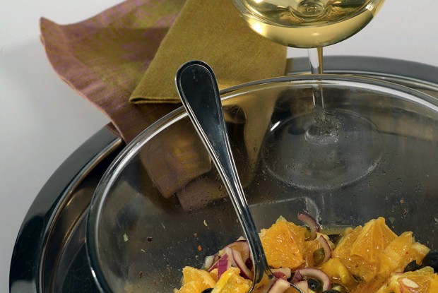 Салат из апельсинов