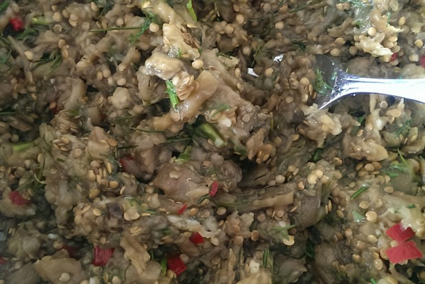 Салат из баклажанов по-турецки