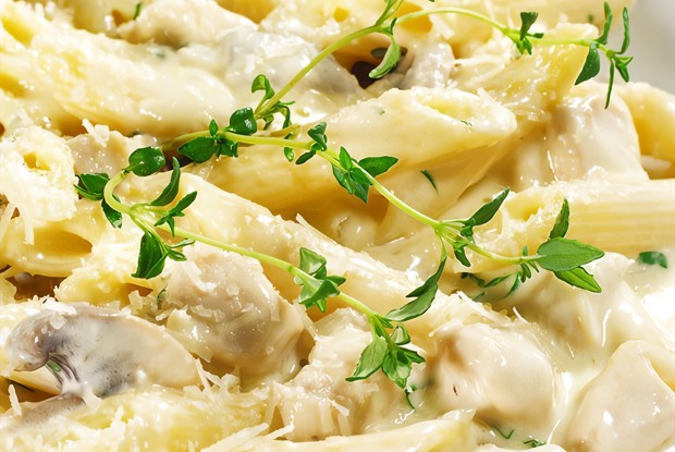 Салат из индейки с рокфором