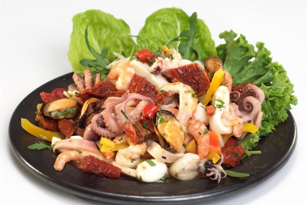 Салат из осьминога