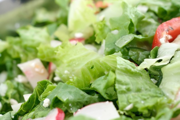 Салат из редиски