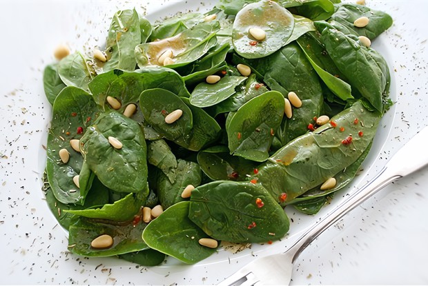 Салат из шпината