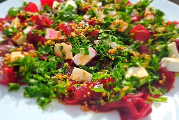 Салат из свеклы с Фета