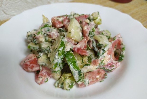 Салат из свежих овощей