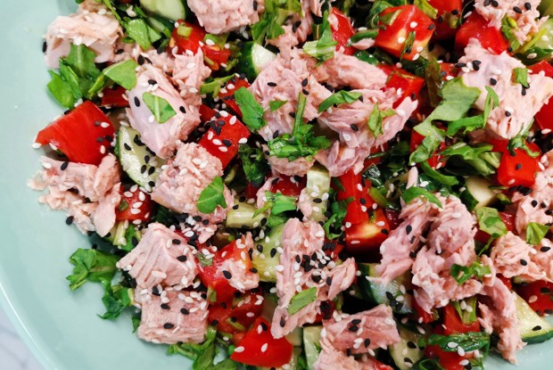 Салат из тунца