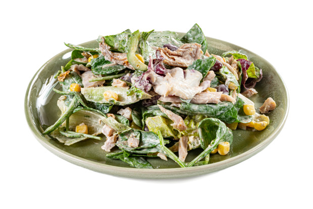 Салат из запеченой курицы