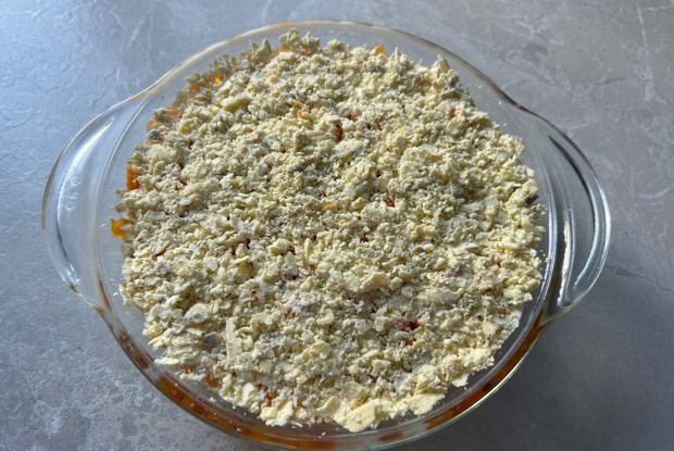 Салат мимоза с тунцом