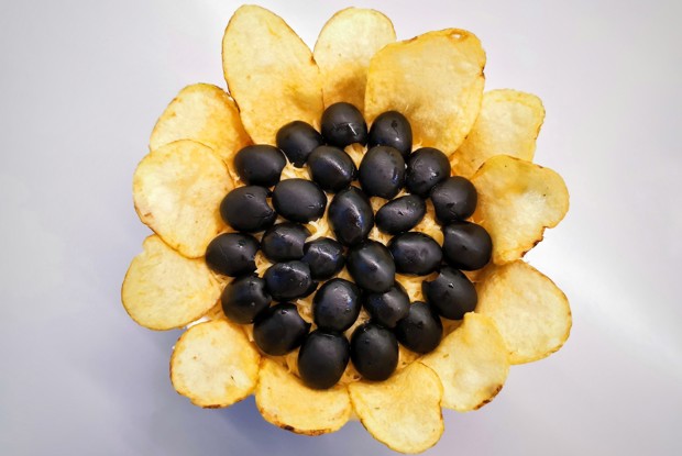 Салат подсолнух