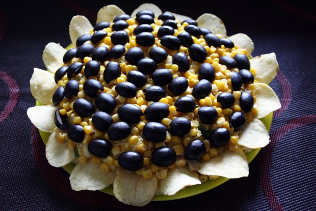 Салат «Подсолнух»