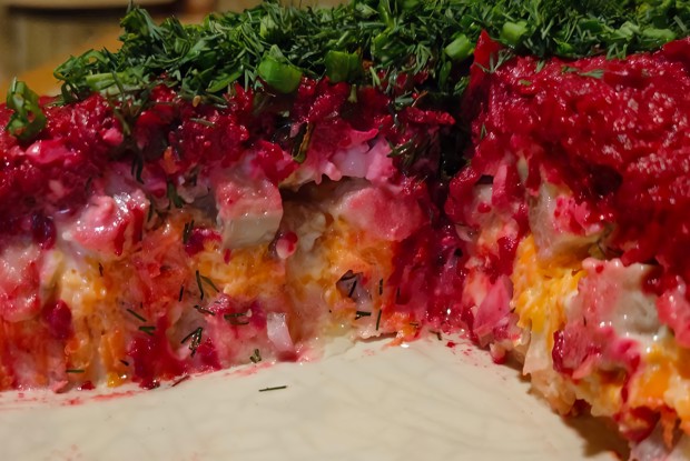 Салат «Сельдь под шубой»