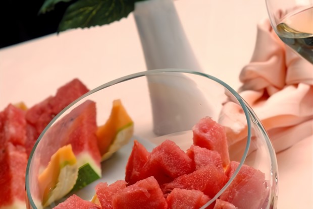 Салат с дыней