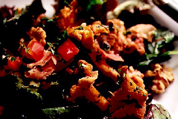 Салат с лисичками