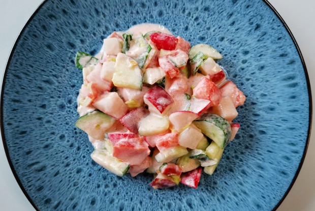 Салат с майонезом