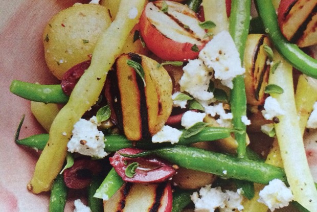 Салат с сыром и картофелем