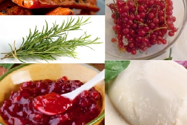 Салат с сыром и запечённой морковью