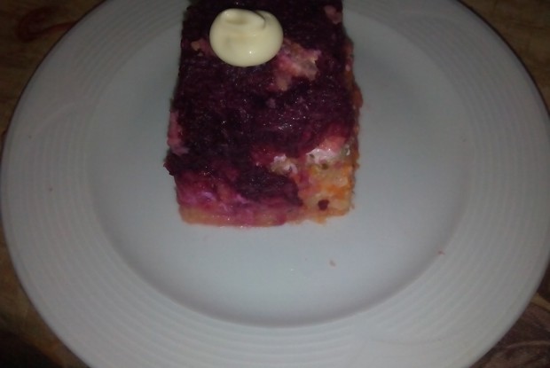 Салат слоями