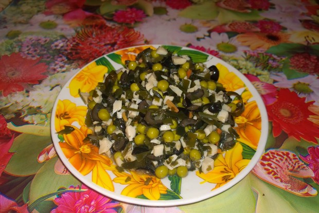 Салат «Темный тамплиер»