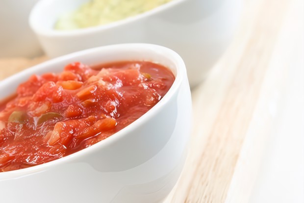 Сальса из жареных на гриле овощей