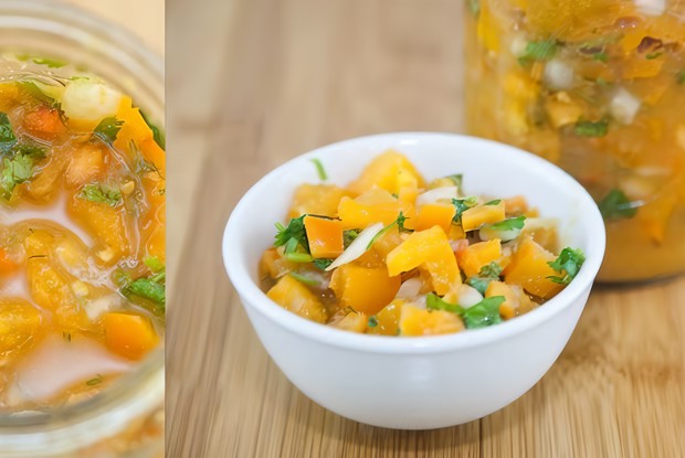 Сальса с копченым желтым перцем от шефа Пола Гейлера