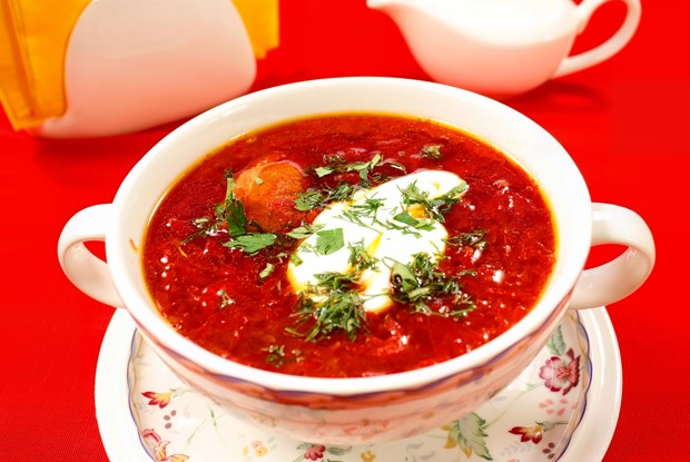 Самый красный борщ