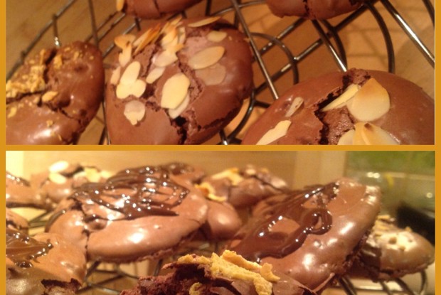 Самое шоколадное печенье без муки