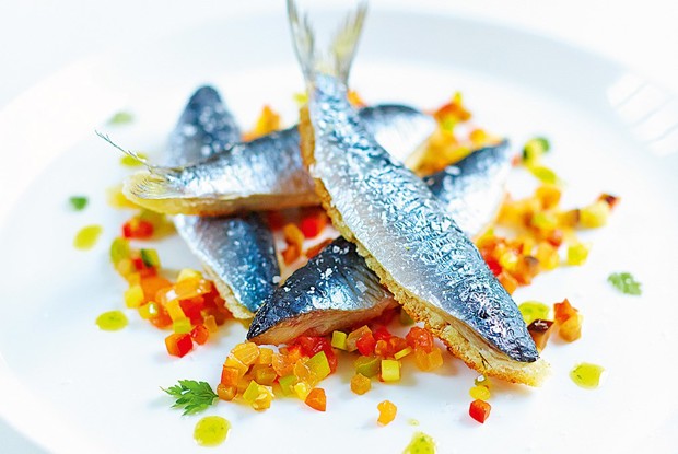 Сардины в панировке