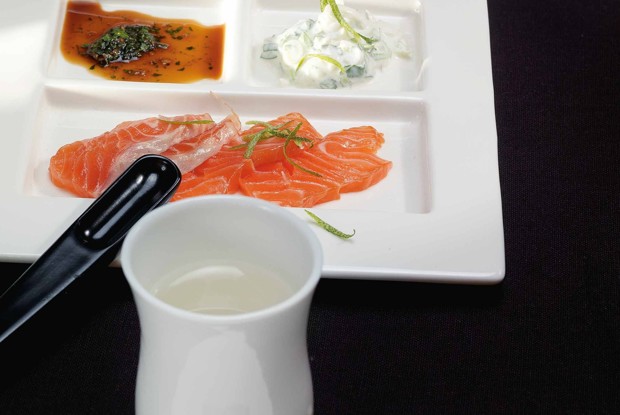 Сашими из семги