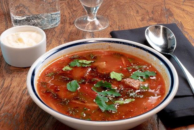 Щи с беконом