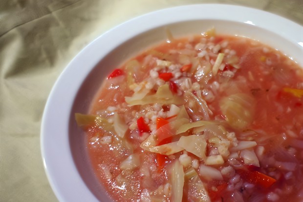 Щи с репой и перловой крупой