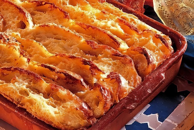 Сдобный пудинг с цукатами